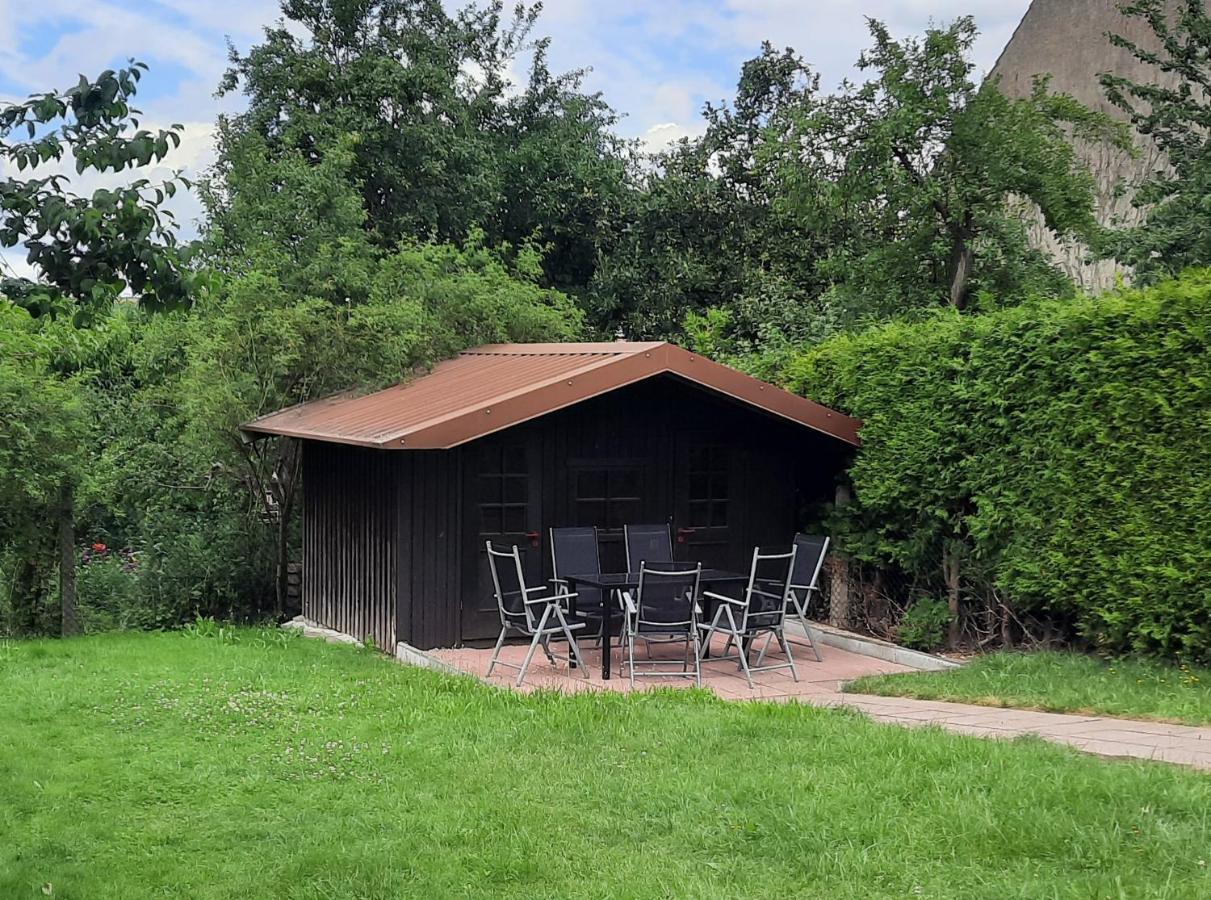 Ferienwohnung Kopold "Im Alten Schulhaus" Pottmes Exteriér fotografie